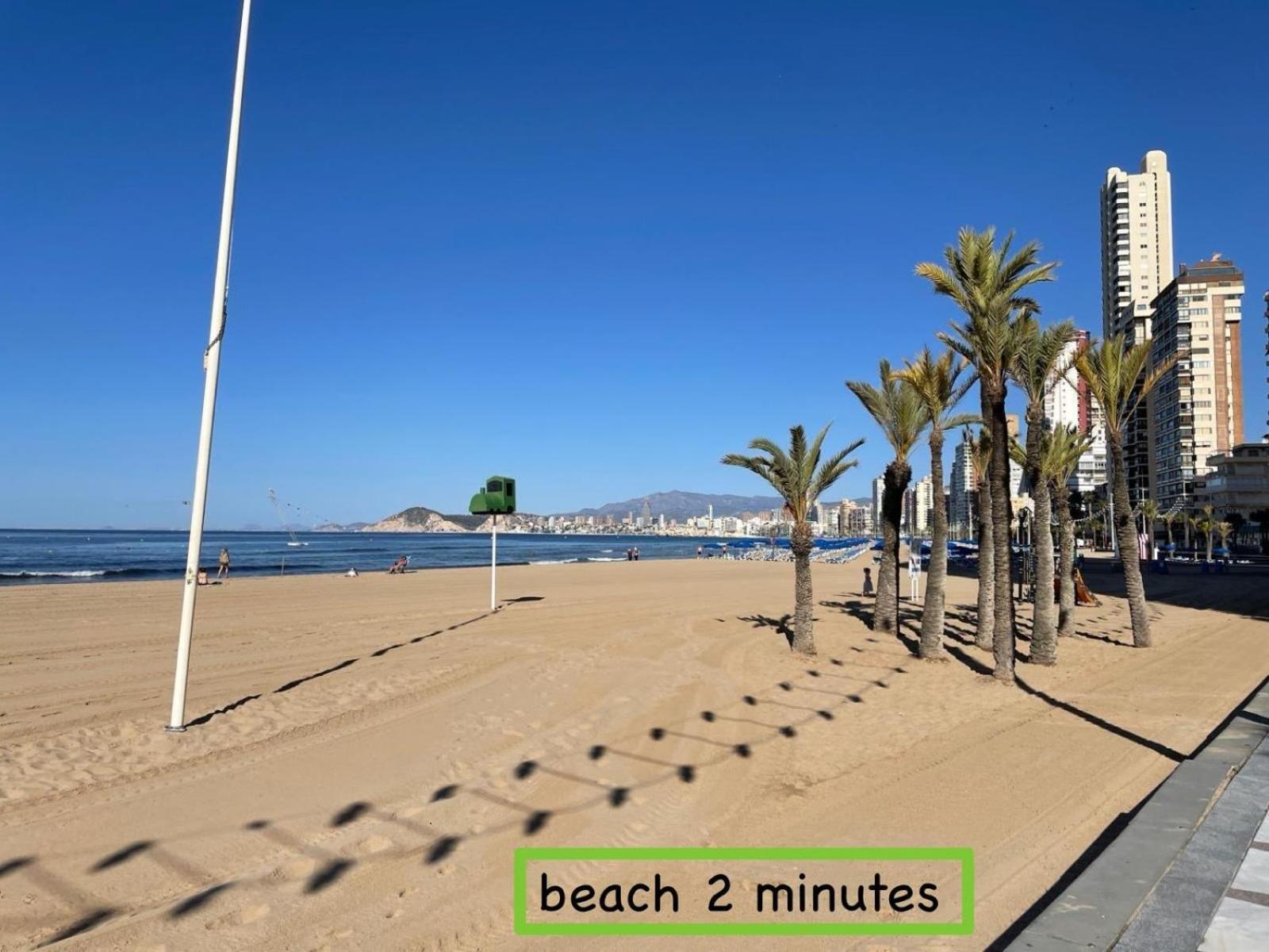 Apartamento Exclusivo En La Playa 9 بينايدورم المظهر الخارجي الصورة